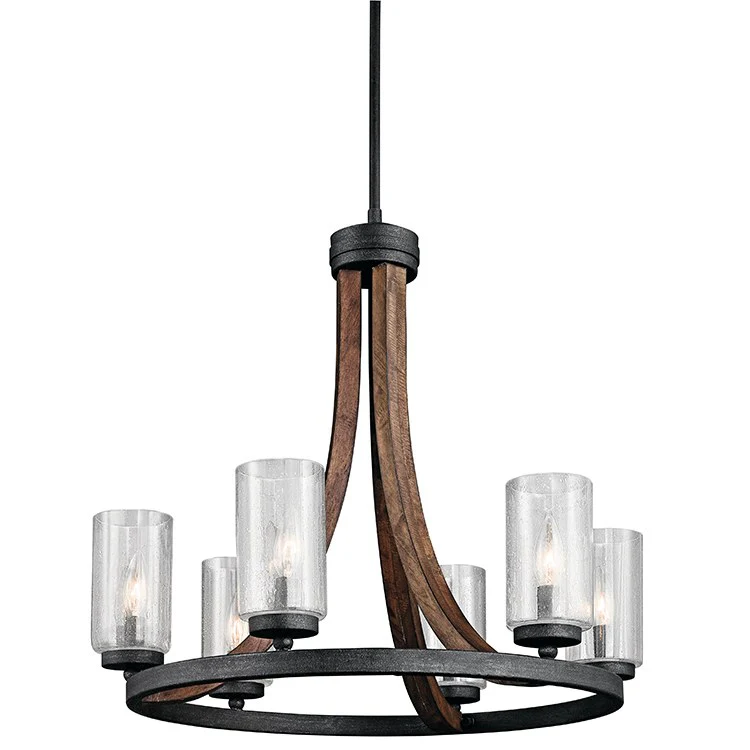 Grand Bank Six-Light Chandelier - Fashion Us
