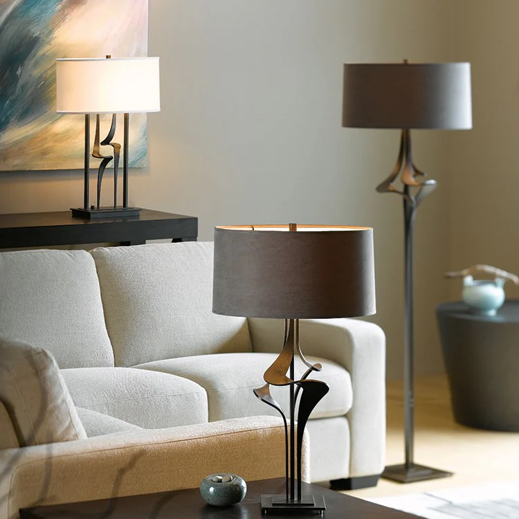 Antasia Table Lamp with Fabric Shade - Fashion Us