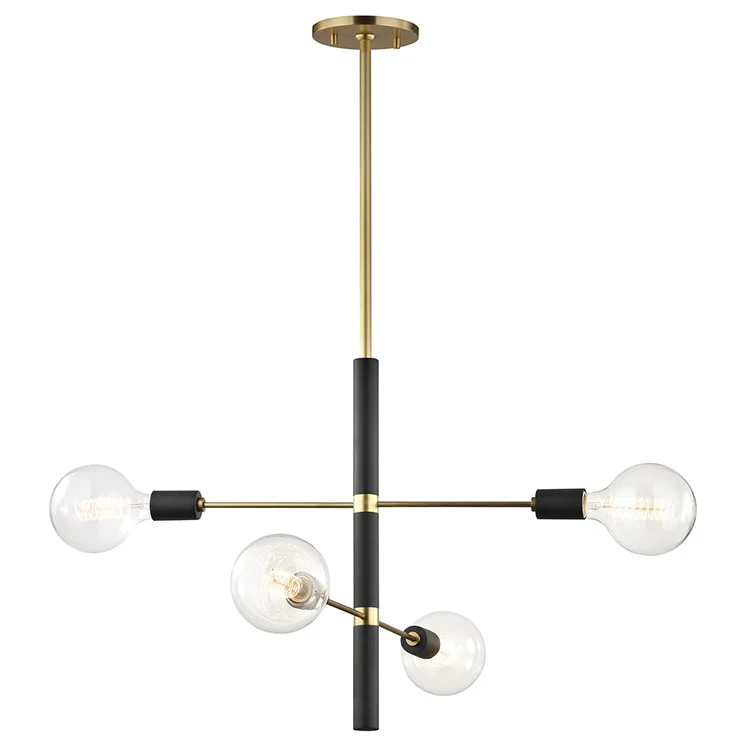 Astrid Four-Light Chandelier - Fashion Us