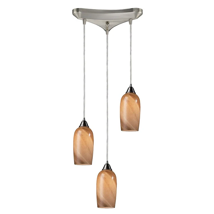 Sandstone Three-Light Pendant - Fashion Us