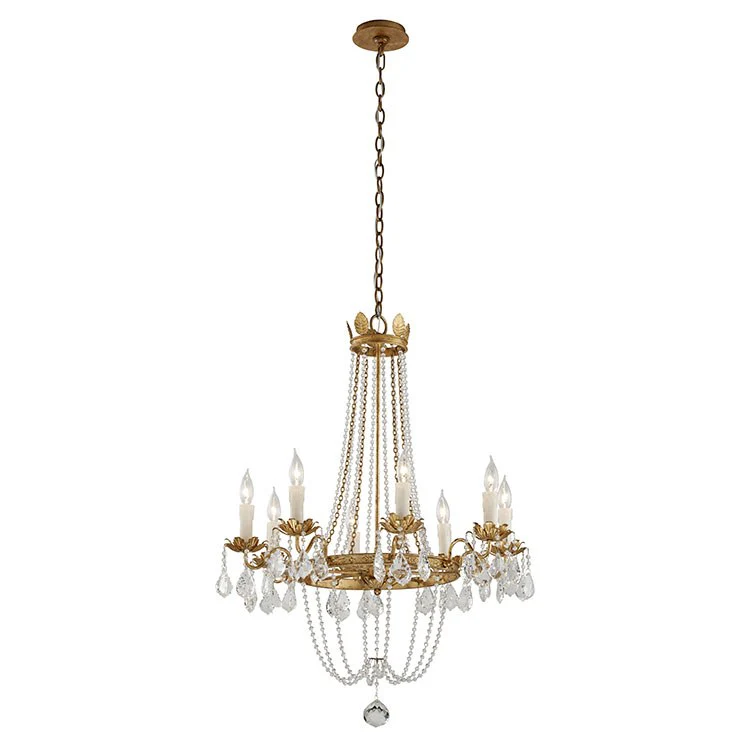 Viola Eight-Light Medium Chandelier - Fashion Us