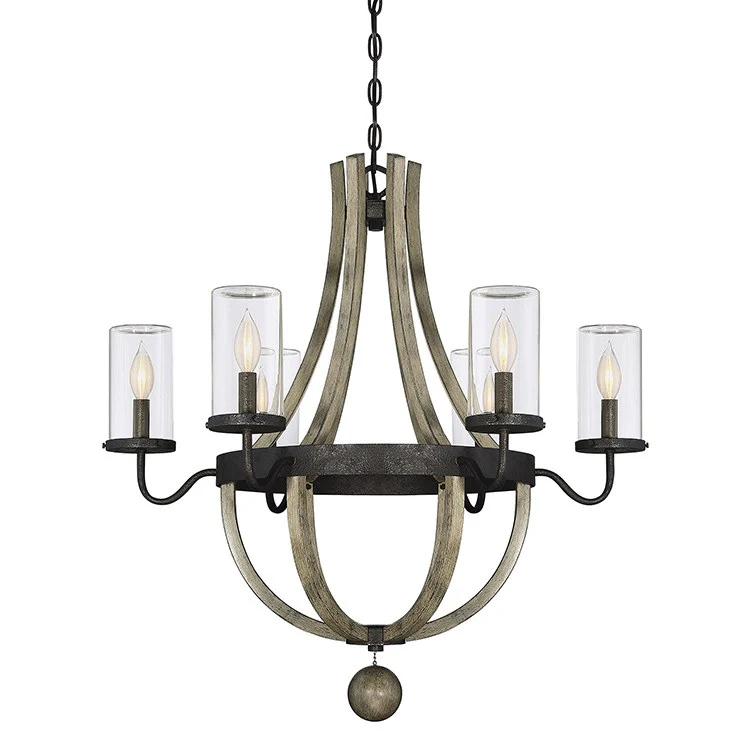 Eden Six-Light Outdoor Chandelier - Fashion Us