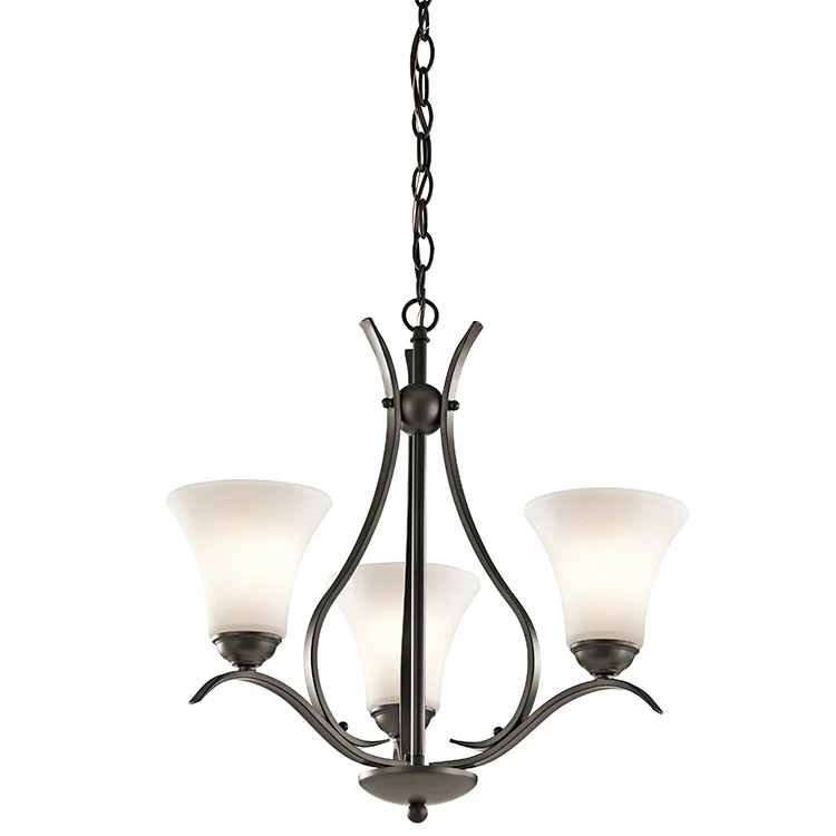 Keiran Three-Light Chandelier - Fashion Us