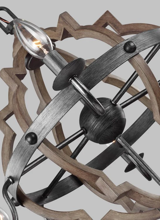 Socorro Six-Light Chandelier - Fashion Us