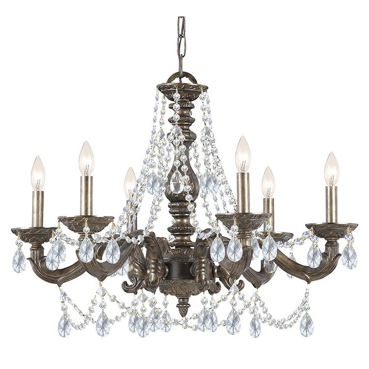 Paris Market Six-Light Chandelier - Fashion Us