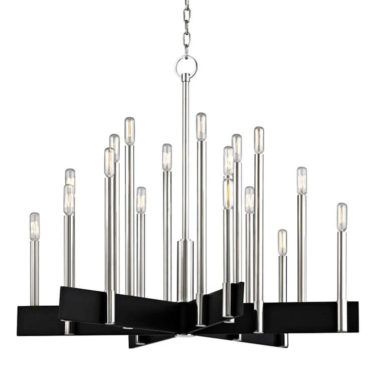 Abrams Eighteen-Light Chandelier - Fashion Us
