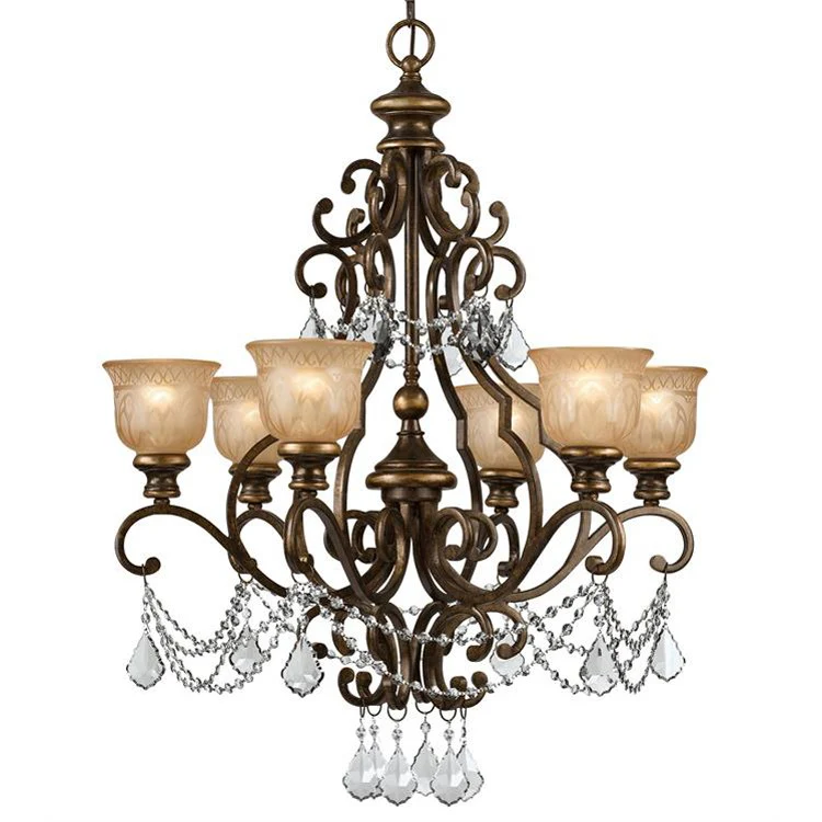 Norwalk Six-Light Italian Chandelier - Fashion Us