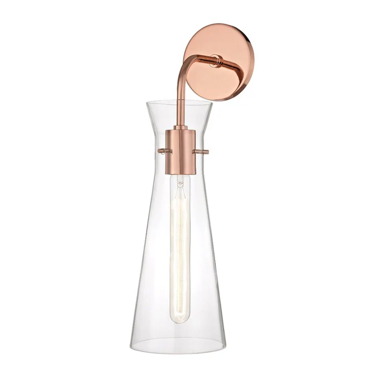 Anya Single-Light Wall Sconce - Fashion Us