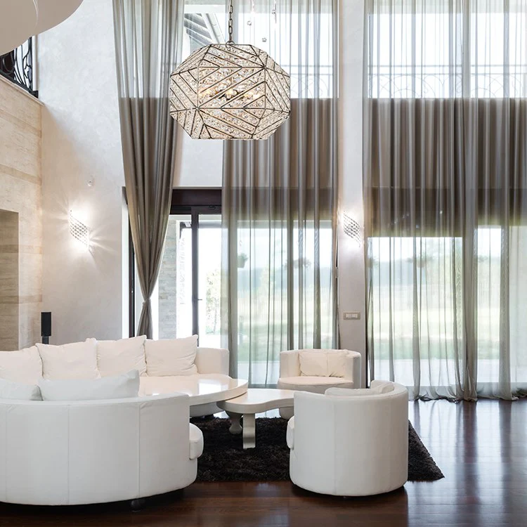 Constructs Eight-Light Chandelier - Fashion Us