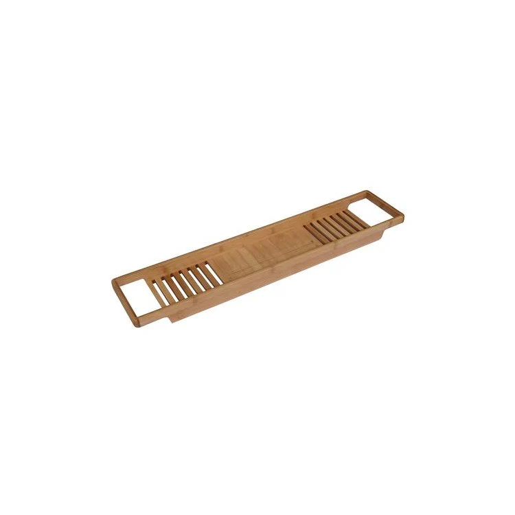 Tray Caddy Shelf 29 Inch Bamboo - Fashion Us