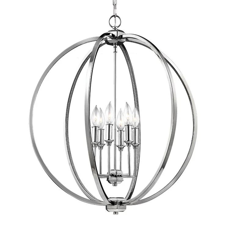 Corinne Six-Light Pendant - Fashion Us