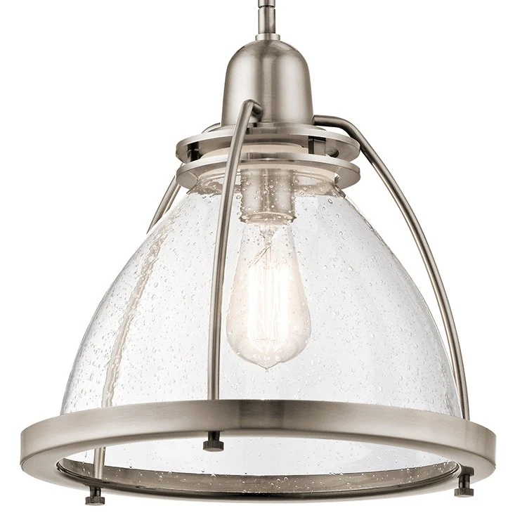 Silberne Single-Light Pendant - Fashion Us