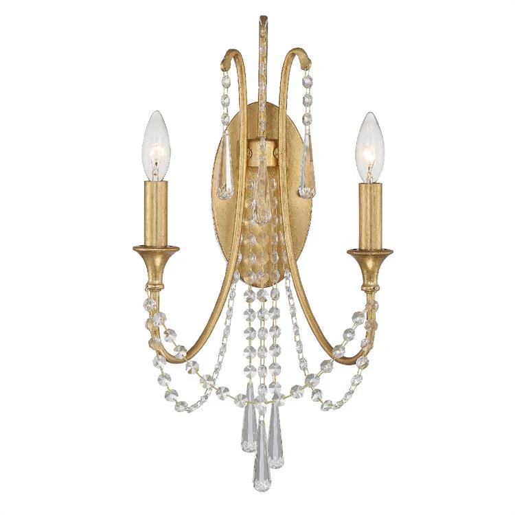 Arcadia Two-Light Wall Sconce - Fashion Us