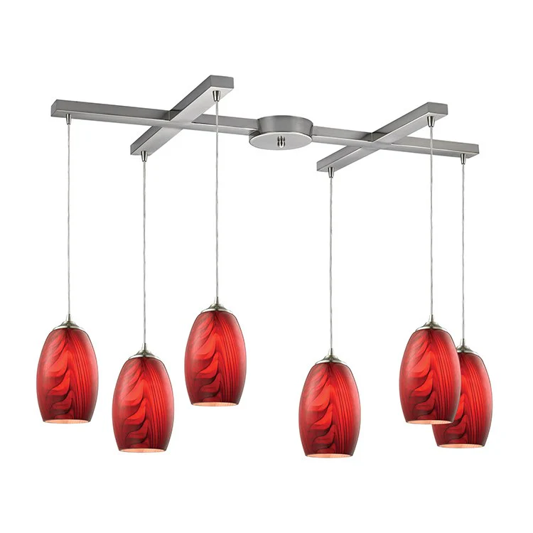 Tidewaters Six-Light Pendant - Fashion Us