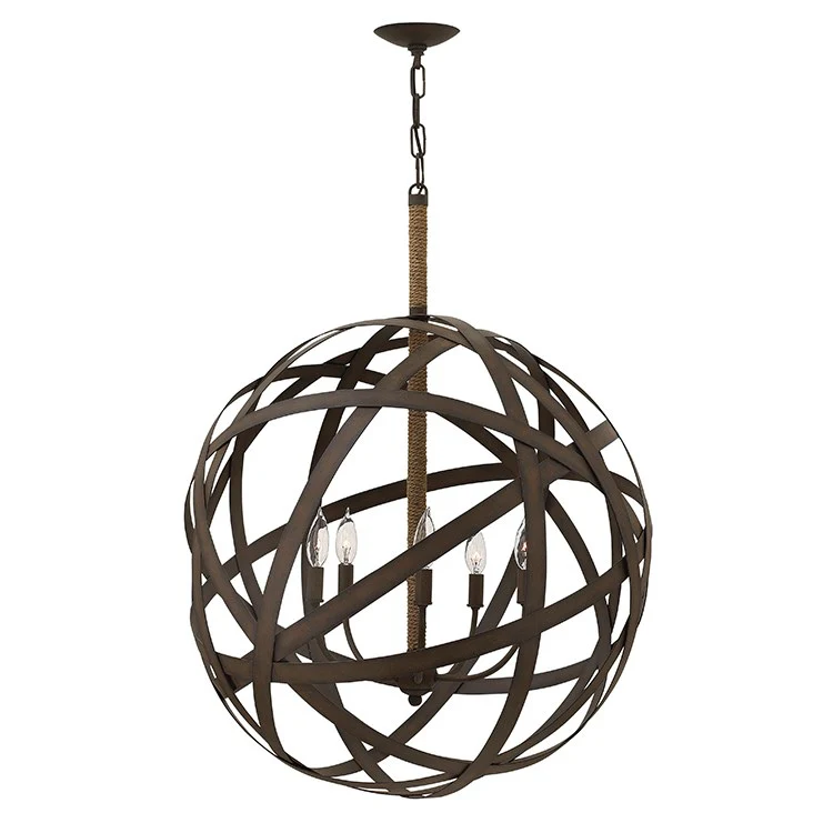 Carson Five-Light Globe Pendant - Fashion Us