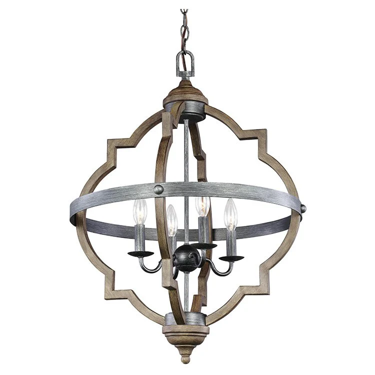 Socorro Four-Light Foyer Pendant - Fashion Us