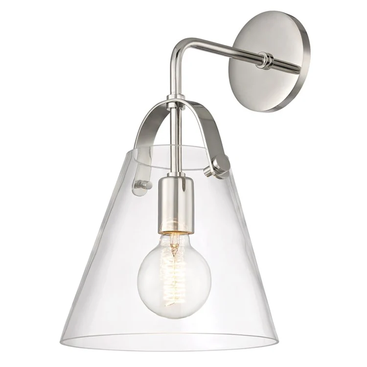 Karin Single-Light Wall Sconce - Fashion Us