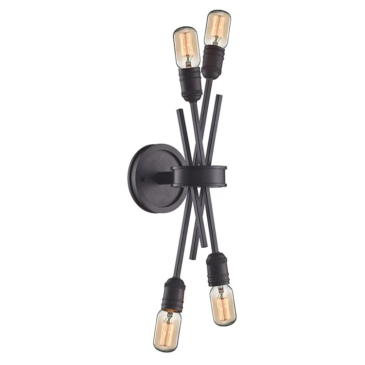 Xenia Four-Light Wall Sconce - Fashion Us