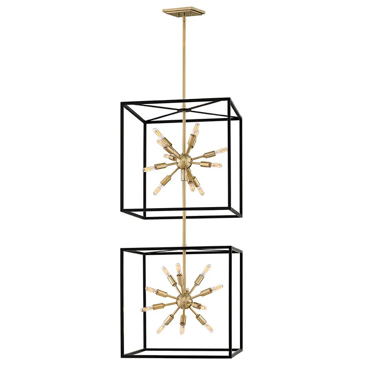 Aros 24-Light Two-Tier Pendant - Fashion Us