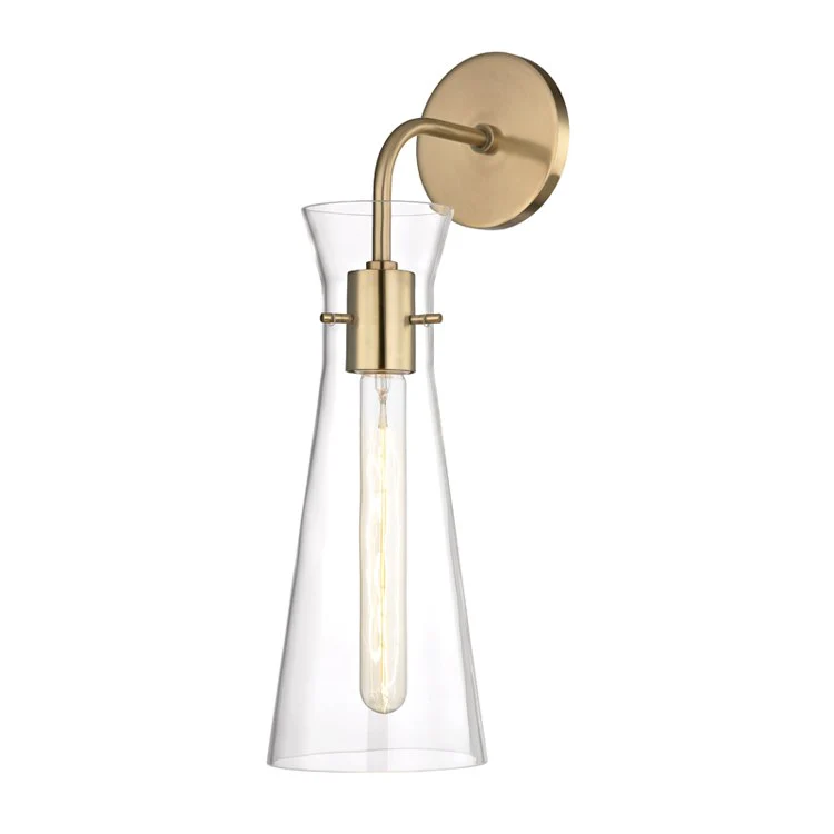 Anya Single-Light Wall Sconce - Fashion Us