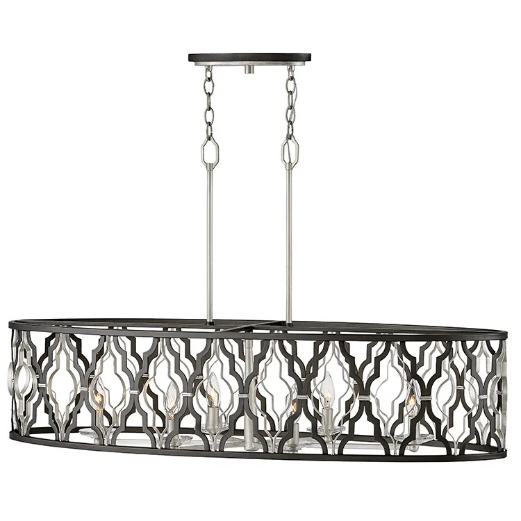 Portico Six-Light Linear Chandelier - Fashion Us