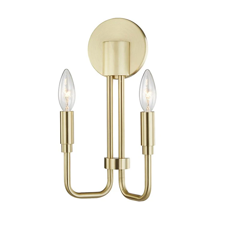 Brigitte Two-Light Wall Sconce - Fashion Us