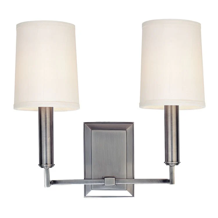 Clinton Two-Light Wall Sconce - Fashion Us