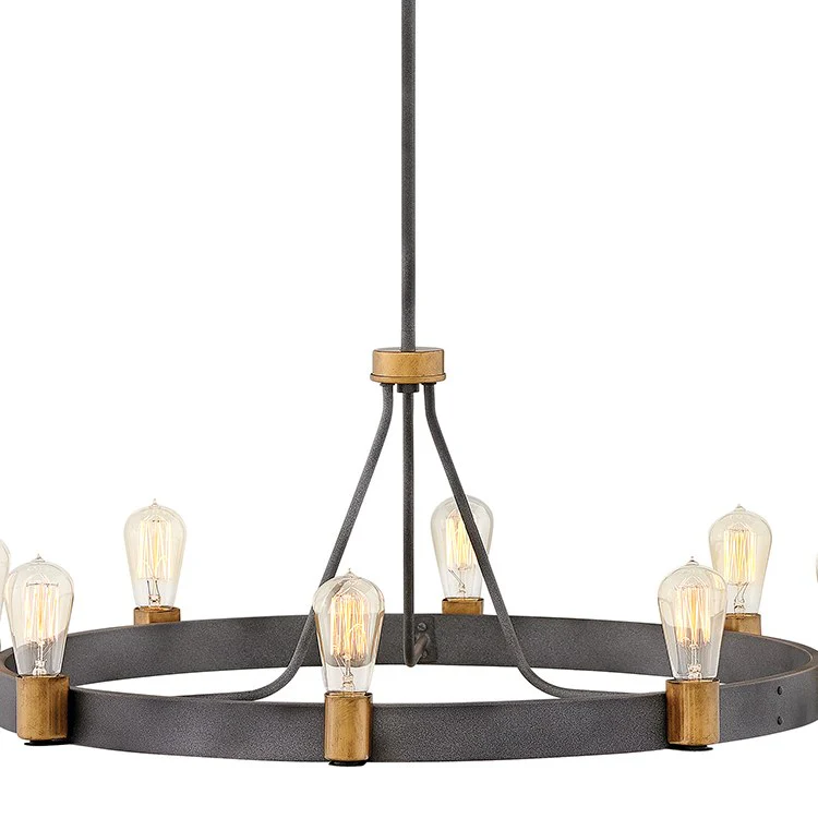 Silas Eight-Light Chandelier - Fashion Us