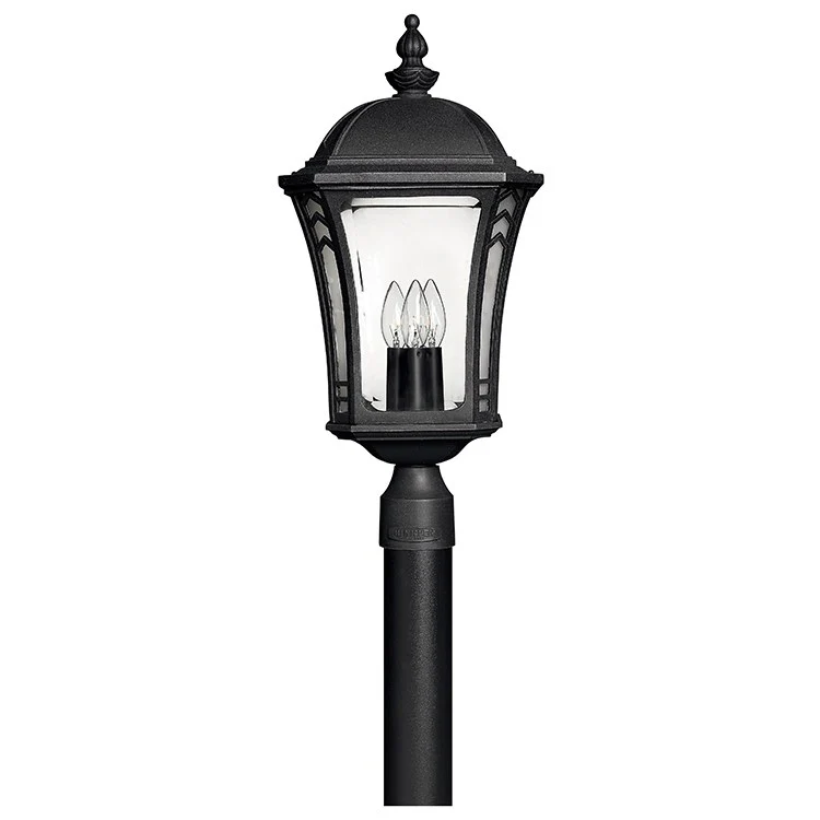 Wabash Single-Light LED Post Lantern - Fashion Us