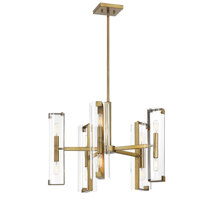 Winfield Ten-Light Chandelier - Fashion Us
