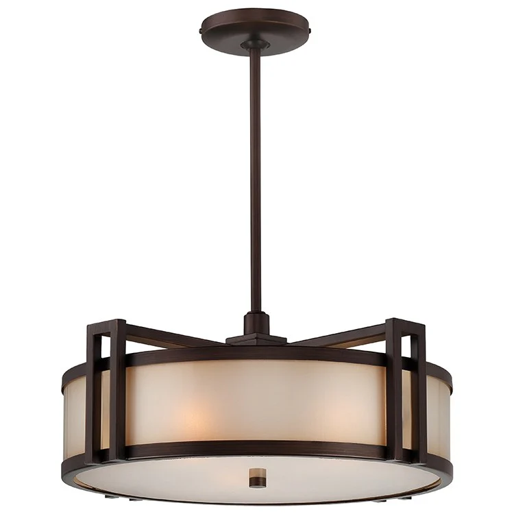 Underscore Three-Light Drum Pendant - Fashion Us