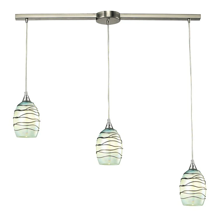 Vines Three-Light Linear Pendant - Fashion Us