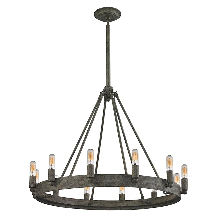 Lewisburg Twelve-Light Chandelier - Fashion Us