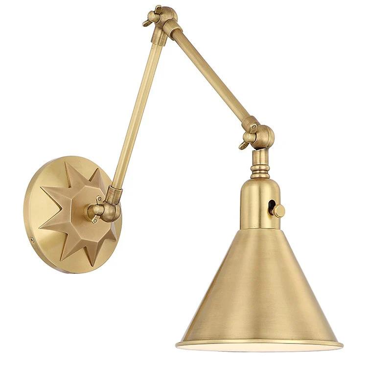 Morgan Single-Light Wall Sconce - Fashion Us