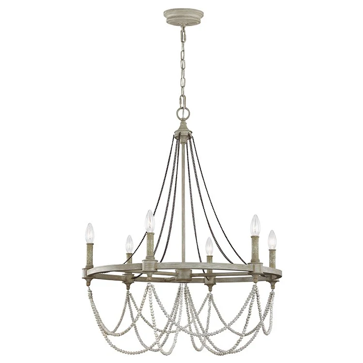 Beverly Six-Light Chandelier - Fashion Us