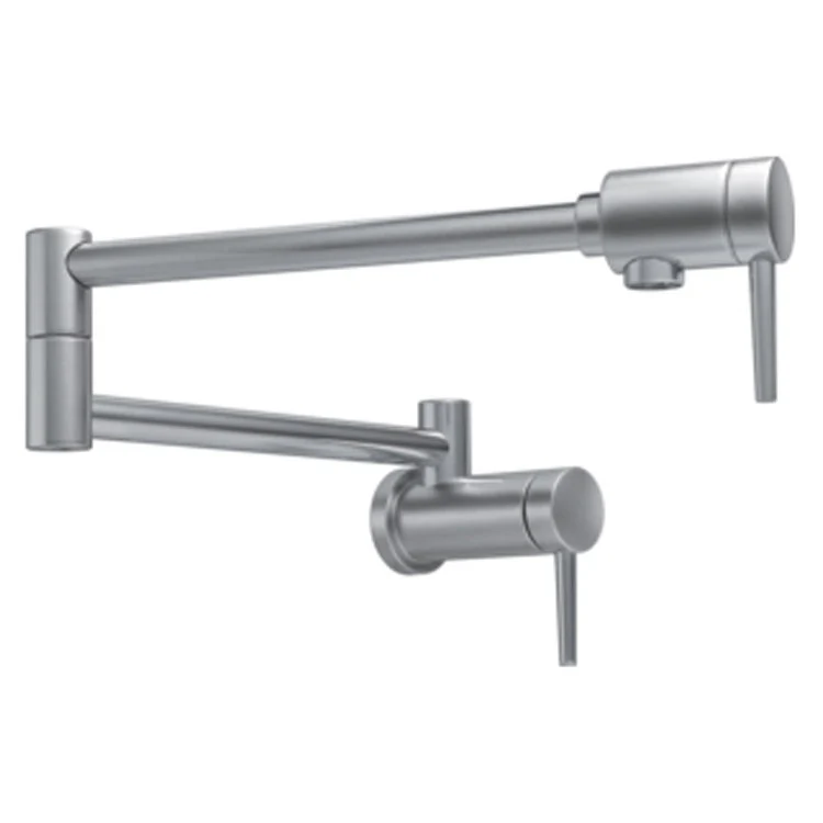 Contemporary Wall-Mount Pot Filler - Fashion Us