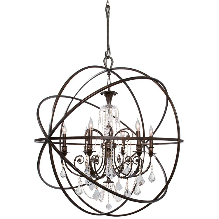 Solaris Six-Light Chandelier - Fashion Us