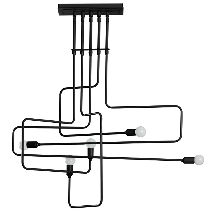 Metro Five-Light Pendant - Fashion Us