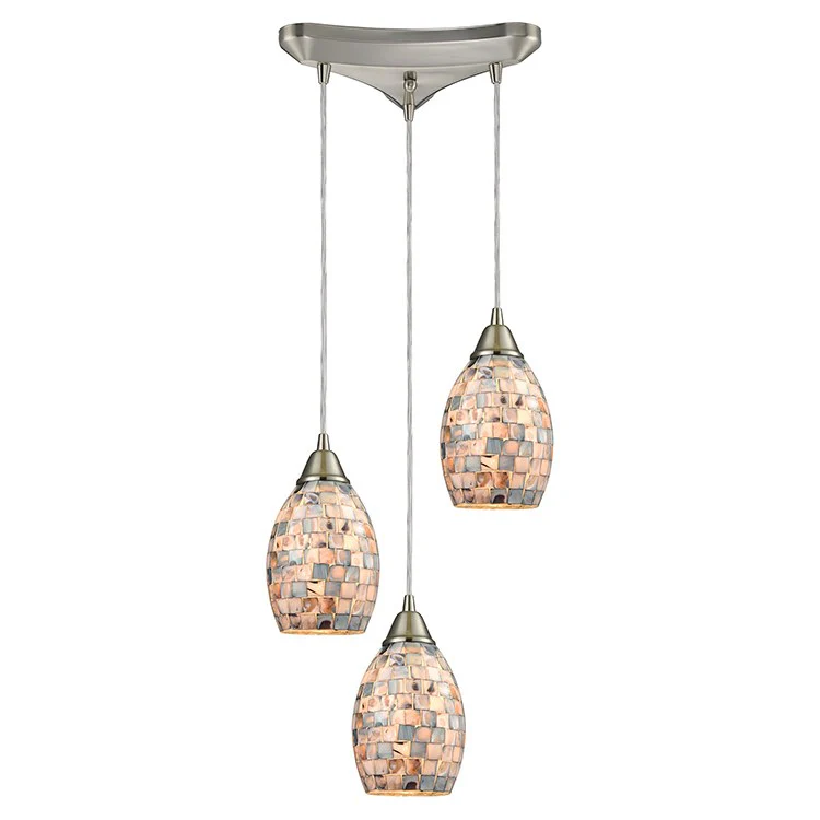 Capri Three-Light Pendant - Fashion Us