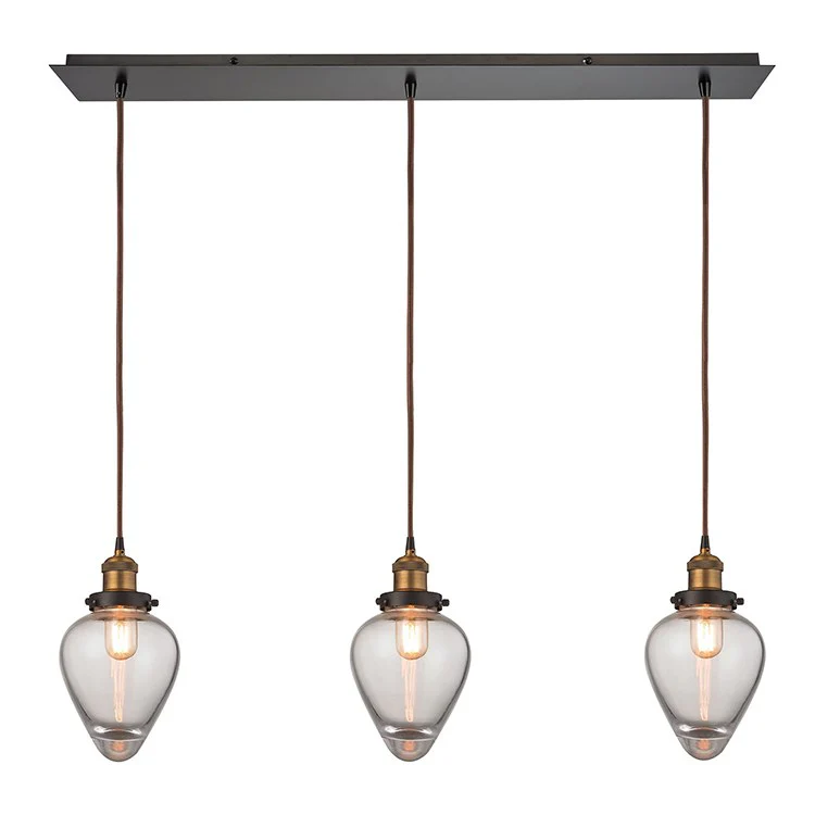 Bartram Three-Light Pendant - Fashion Us
