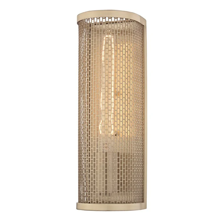 Britt Single-Light Wall Sconce - Fashion Us