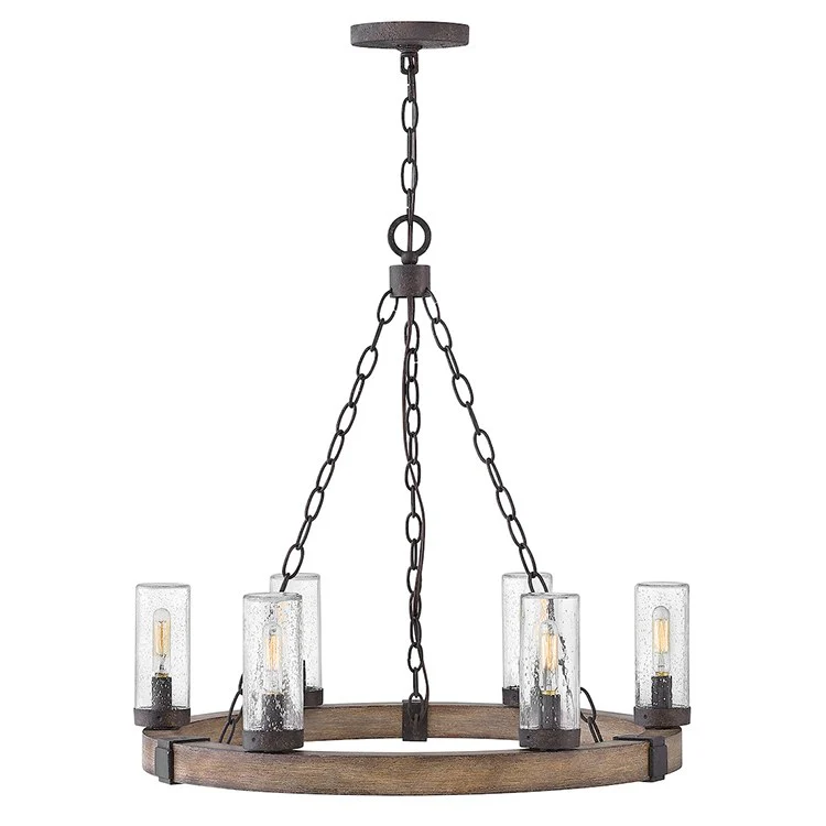 Sawyer Six-Light LED Chandelier - Fashion Us
