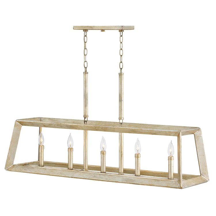 Tinsley Five-Light Linear Chandelier - Fashion Us