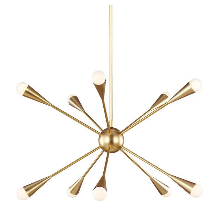 Jax Ten-Light Chandelier by Ellen - Fashion Us