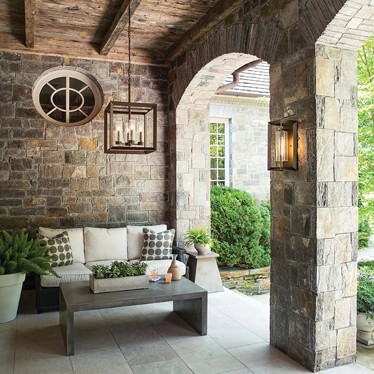 Rhodes Four-Light Outdoor Pendant - Fashion Us