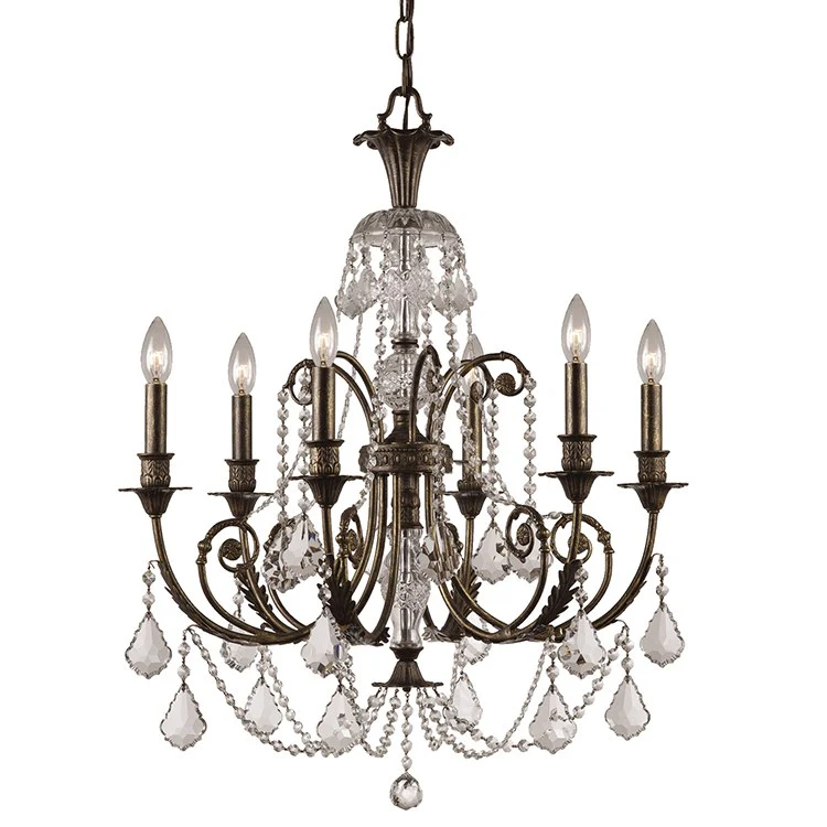 Regis Six-Light Chandelier - Fashion Us