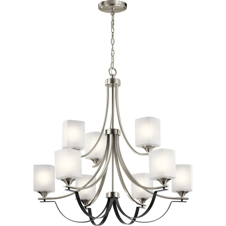 Tula Nine-Light Two-Tier Chandelier - Fashion Us