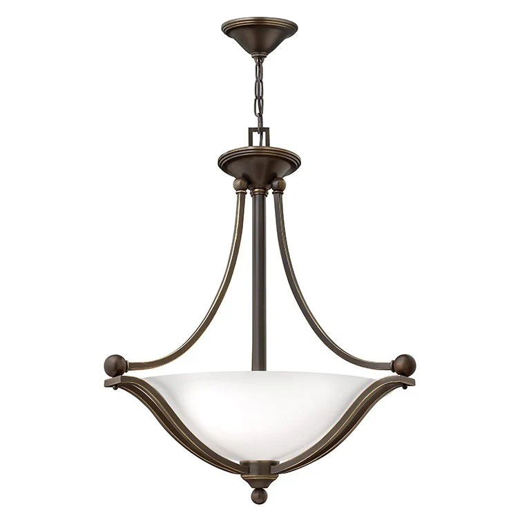 Bolla Three-Light Inverted Pendant - Fashion Us