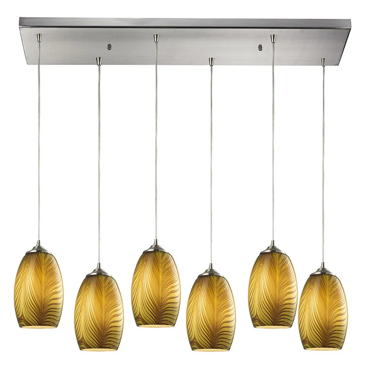 Tidewaters Six-Light Pendant - Fashion Us