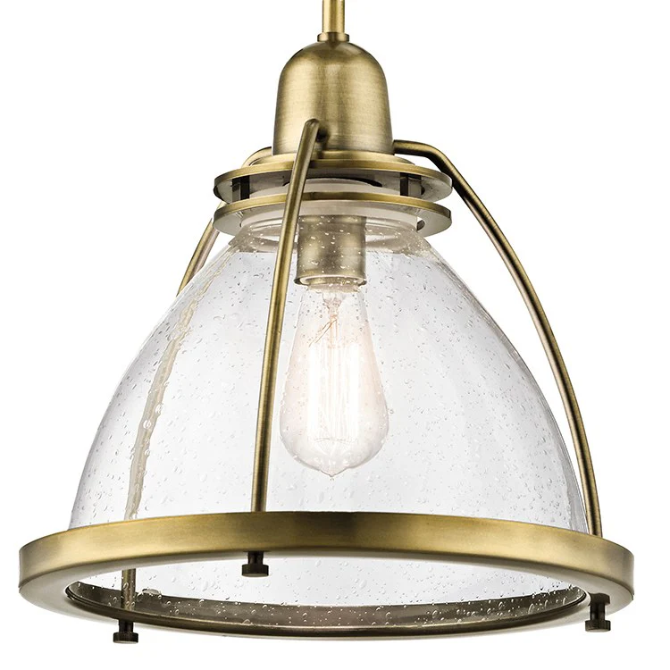 Silberne Single-Light Pendant - Fashion Us